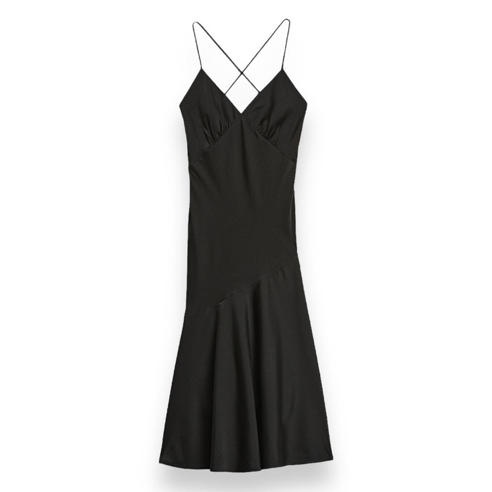 BANANA REPUBLIC Black Sexy Feminine Dress